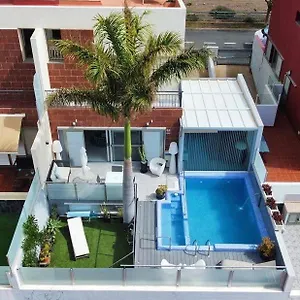 Con Piscina Privada Palmeras Сasa de vacaciones Las Palmas de Gran Canaria